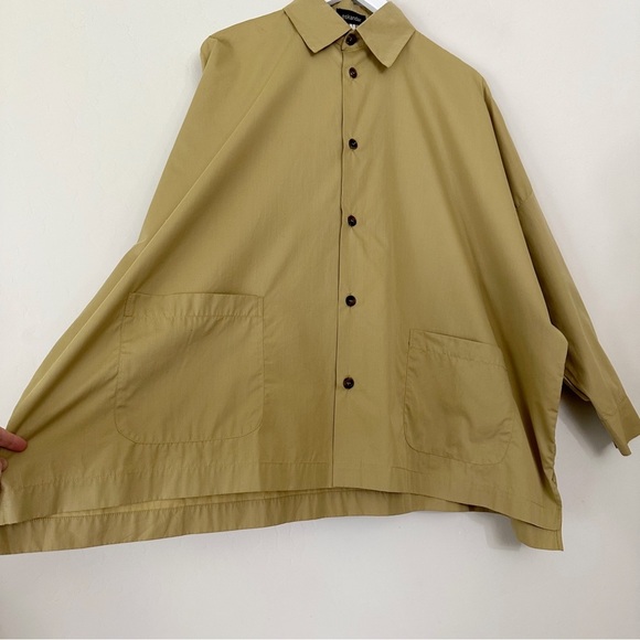 eskandar Button Down Collared Shirt Oversized - Picture 2 of 16